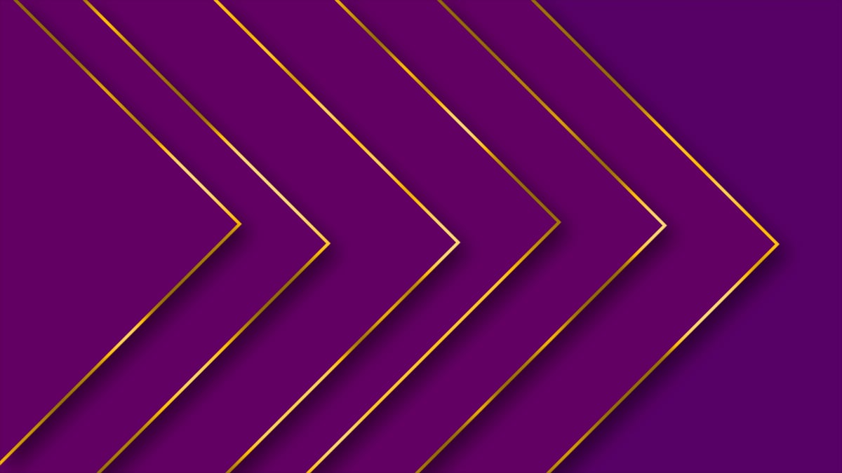 Abstract triangle shapes with golden stripes, golden lines Luxury background